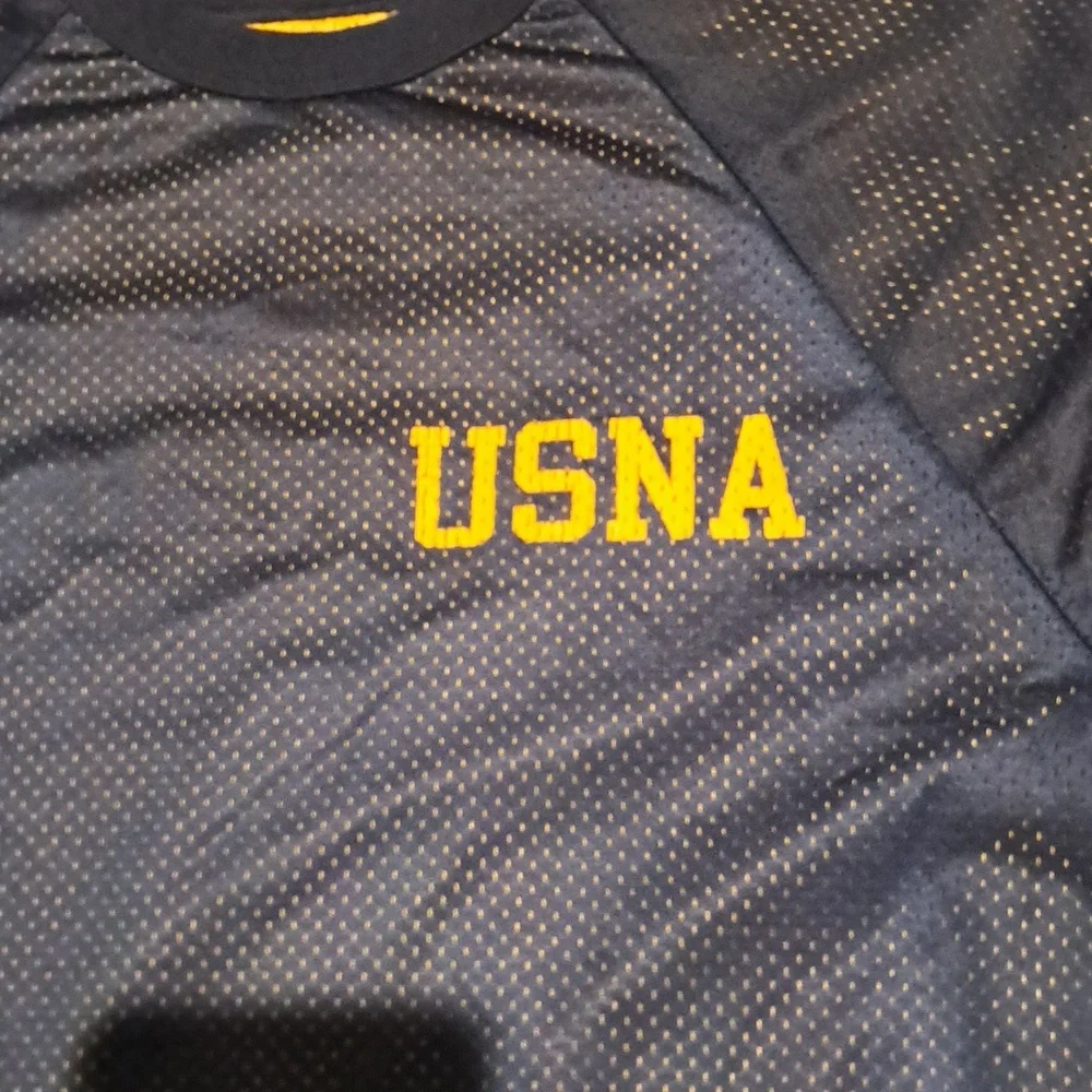 American Threads Vintage Navy Jersey Reversible - Picture 10 of 12